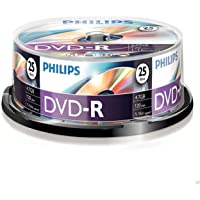 Philips DVD-R 4-7 GB - 120 Min - 16X Tarrina (25 Disc)